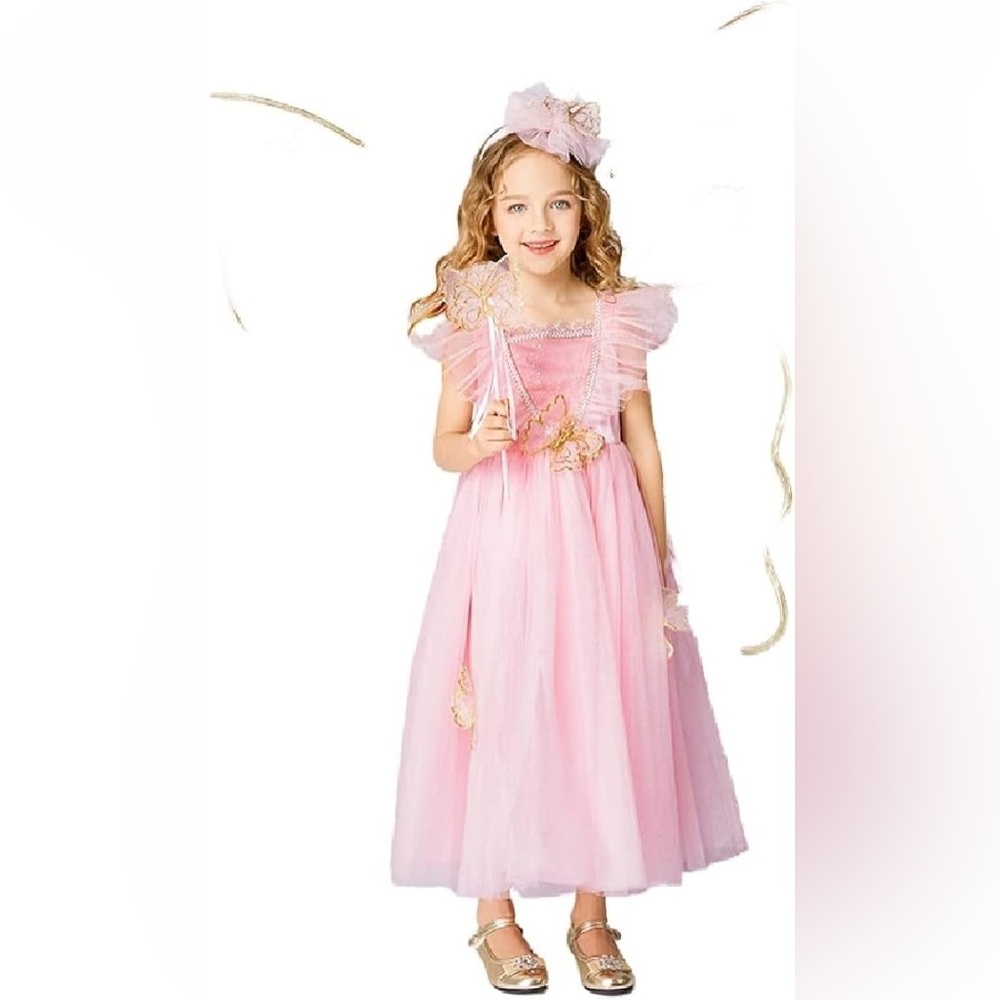 Fairy Dust Girls Butterfly Princess Costume